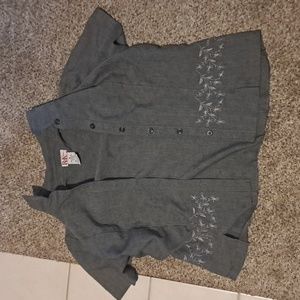 Gray blazer